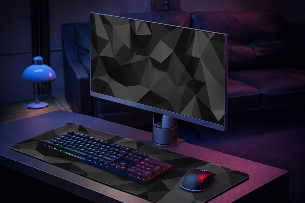 GeoMat Pro- Extended Desk Pad for Work & Gaming