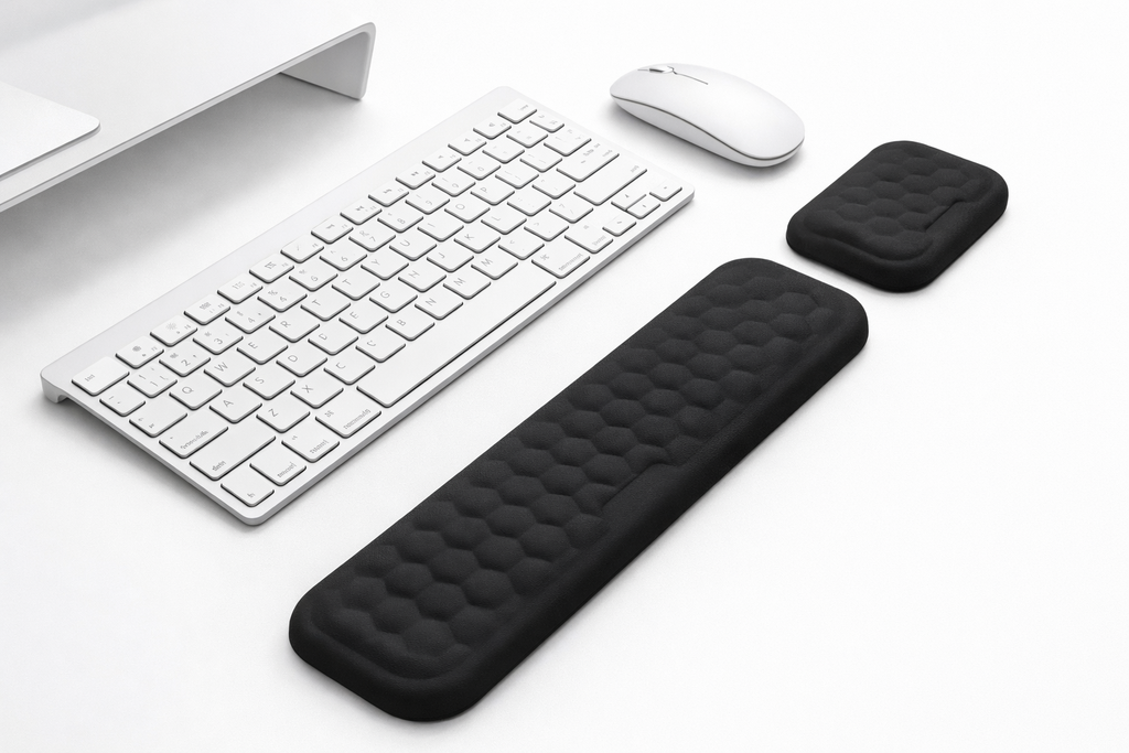 ErgoRest - Memory Foam Wrist Support for Keyboard & Mouse
