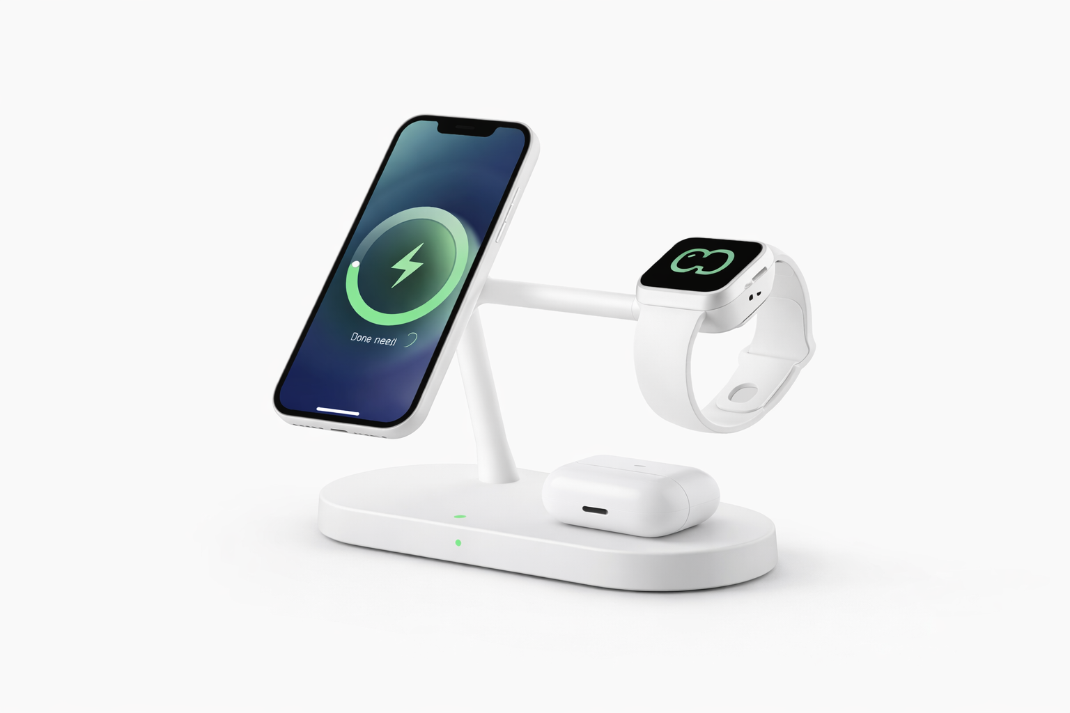 PowerDock 3-in-1 Wireless Charger