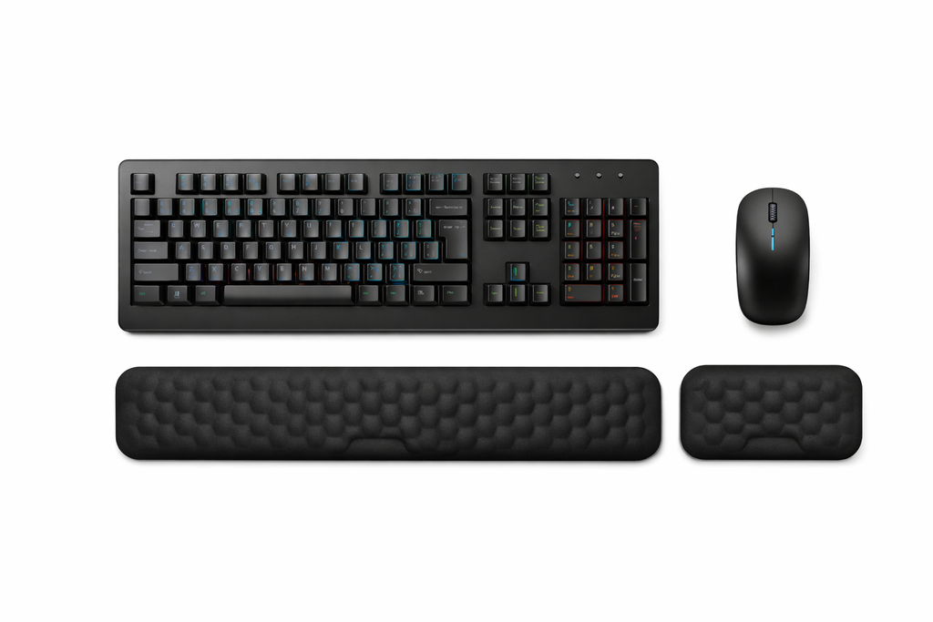 ErgoRest - Memory Foam Wrist Support for Keyboard & Mouse